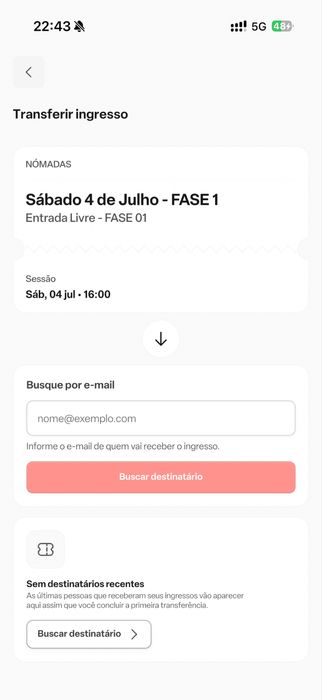 Bilhete Nómadas 2026 - Dia 4