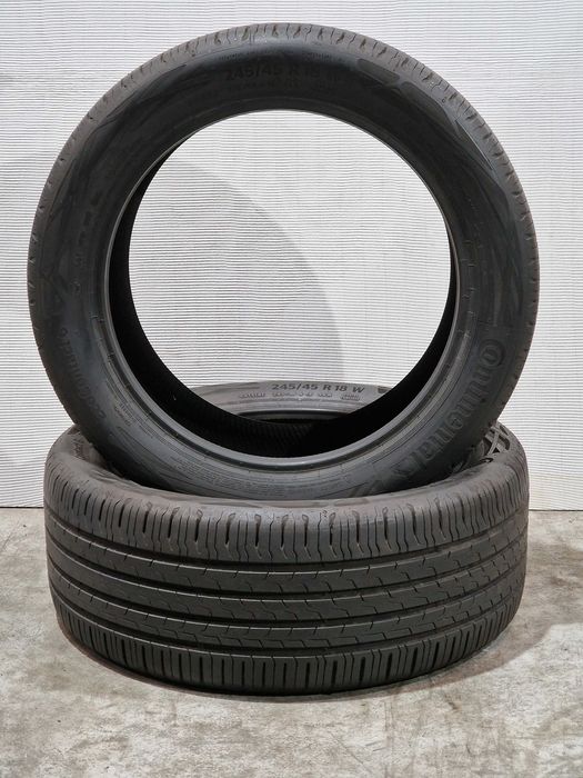 2 Pneus 245/45R18 CONTINENTAL Semi Novos
