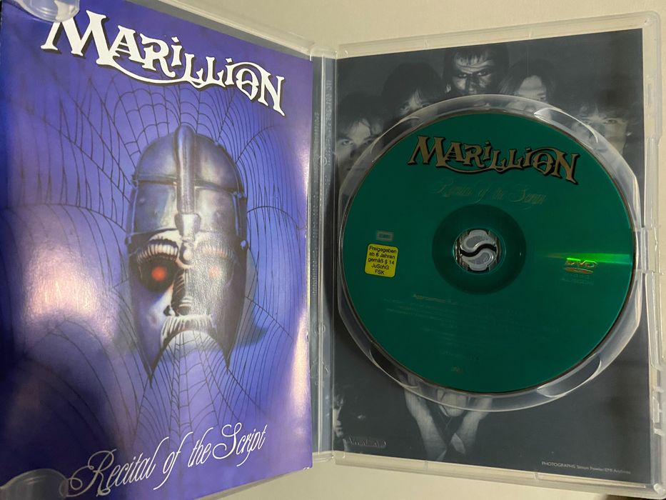 DVD Marillion “Recital of the Script”
