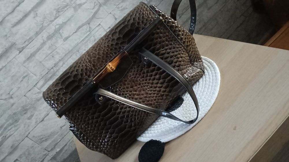 Torba damska kuferek na ramię do ręki Pavers