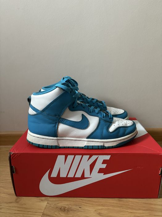 Nike Dunk High Retro Niebiesko/Białe