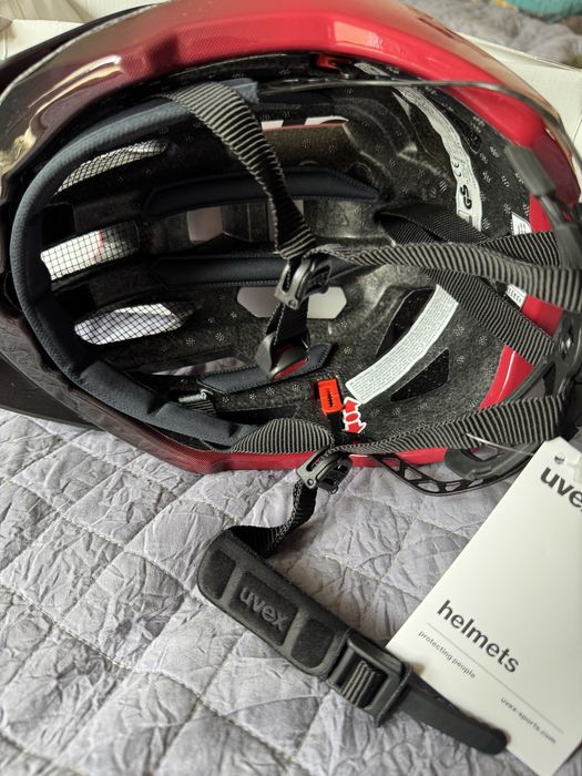 Nowy kask rowerowy unisex UVEX Quatro cc 52-57cm