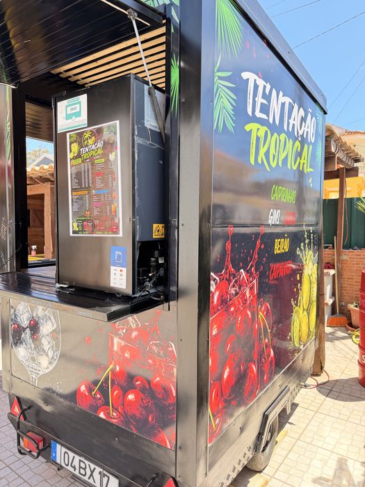 Roulote de Bebidas Equipada – Pronta a Trabalhar