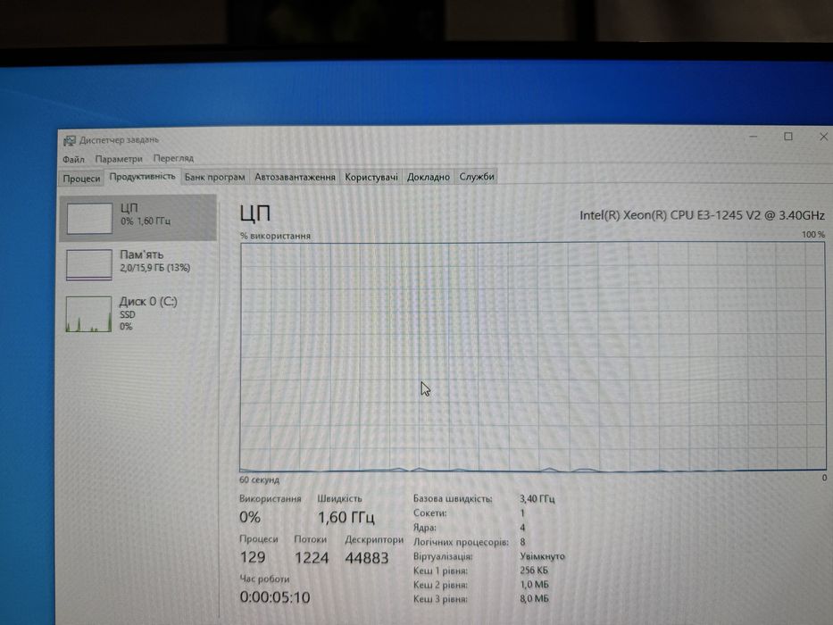 Xeon e3-1245v2 4/8| 16 gb ram