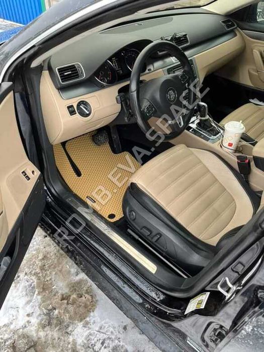 ЕВА коврики Пасат Джета Гольф Тауран Поло Кадді Б 3 4 5 6 7 8 EVA авто килимки