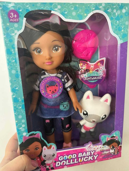 Lalka Koci Domek Gabi - interaktywna