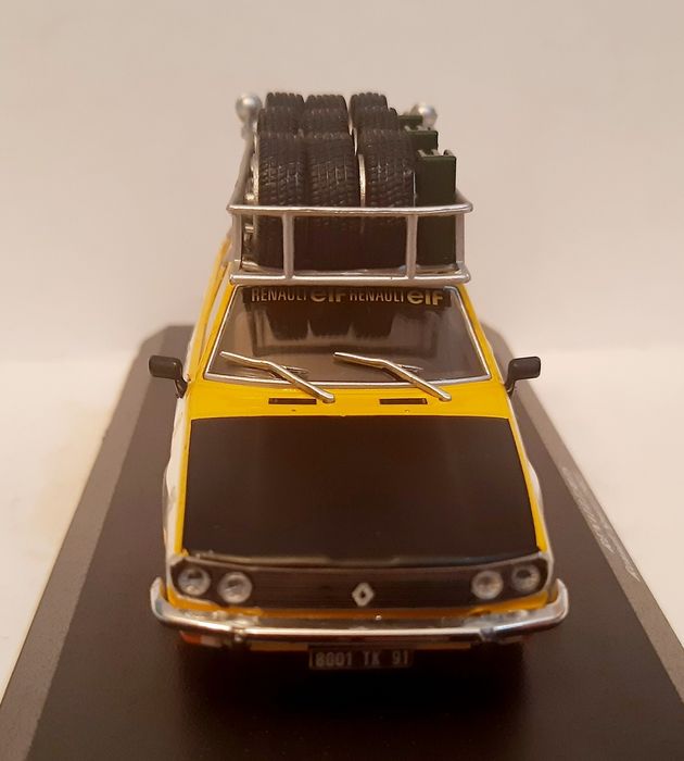 Renault 30 TS, assistência team Renault Sport 1981, escala 1/43