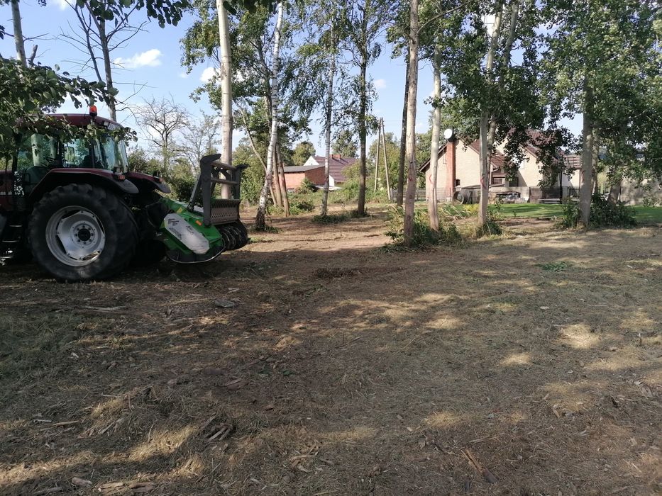 Mulczer leśny mulczowanie karczowanie czyszczenie działek rekultywacja