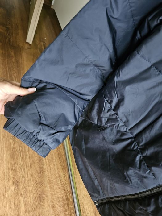 Kurtka przejściówka Adidas r M granatowa szer 56,5×2 dl 70