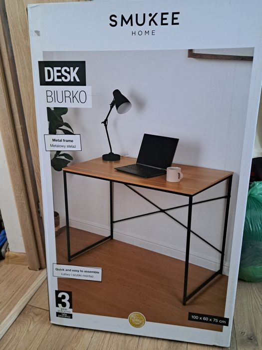 Biurko styl loft