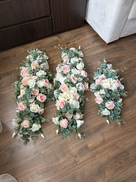 Квіти на весільну арку/екібана/Букет/цветы/свадебная арка/украшение