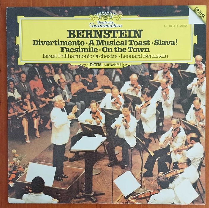 vinil: Leonard Bernstein “Divertimento / A musical toast / Slava! ...”