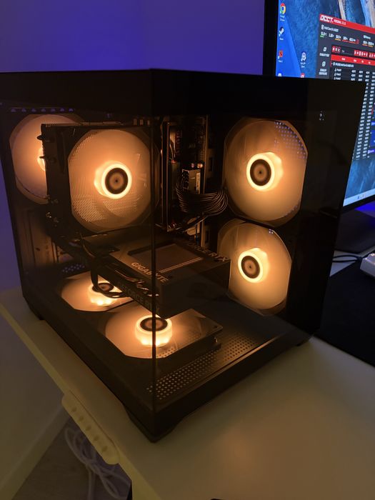 Komputer do gier “akwarium” I5 14500T, 32GB RAM, 1TB SSD, RTX 4060 8GB
