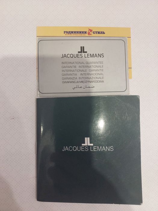 Годинник JACQUES Lemans