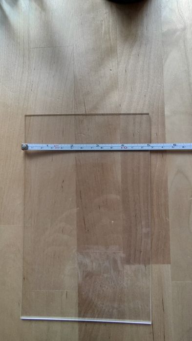 Skrobak akrylowy do tortu