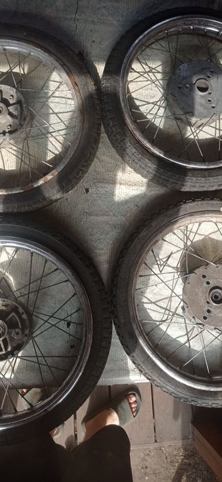 Колеса на мопед Рига, Карпати