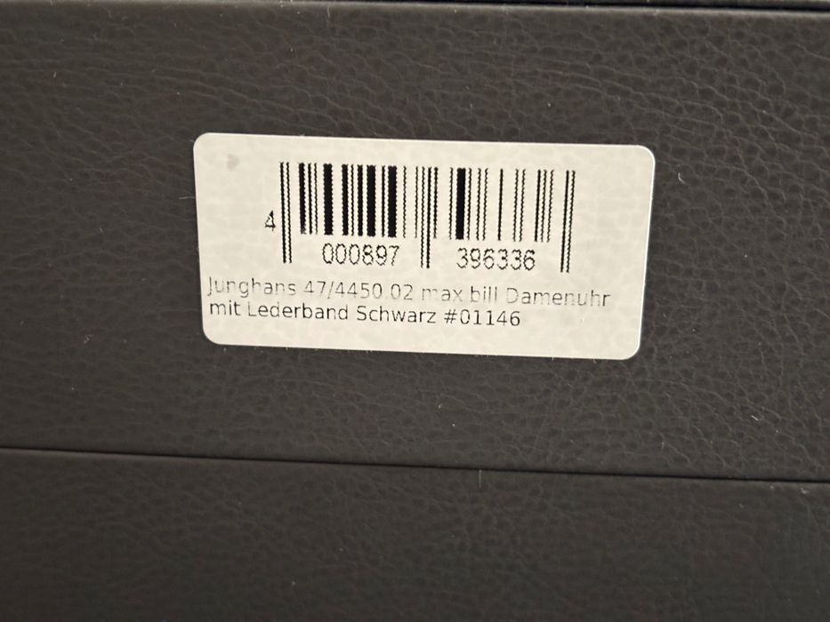 Zegarek Junghans Max Bill 47/4450.02
