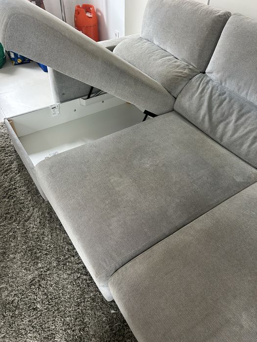 Sofa 3 lugares c/ chaise longue Eskilstuna IKEA