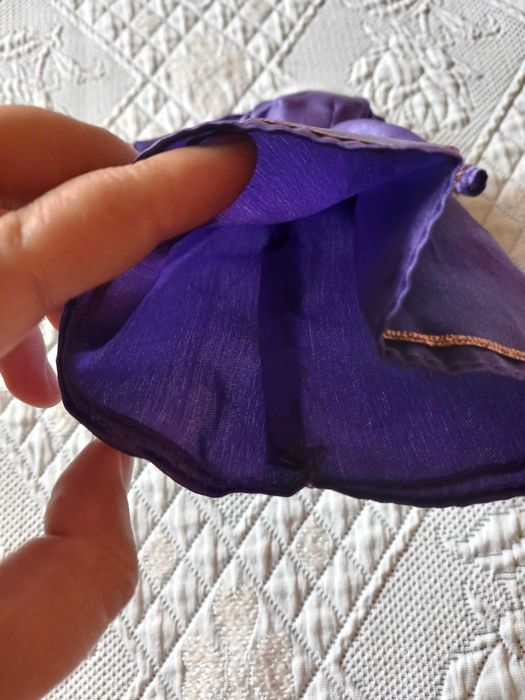 Vestido Roxo para Boneca