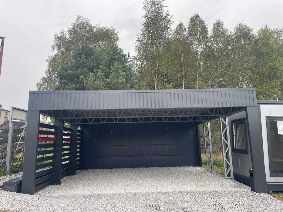 Carport S1 / Wiata / Pergola - w technologii LGS do samodzielnego montażu – 36 m²