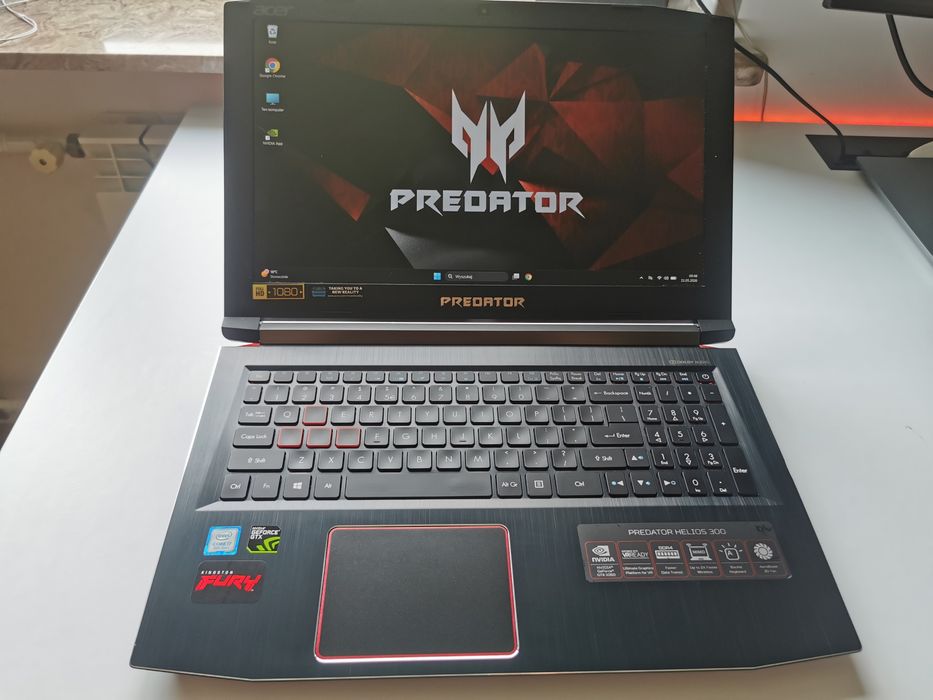 Laptop gamingowy Acer PREDATOR GTX1060 i7 8Gen 16GB RAM SSD 1T SUPER