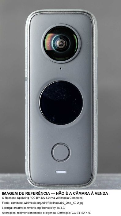 Insta360 ONE X2 — Câmara 360º 5.7K, muito bom estado