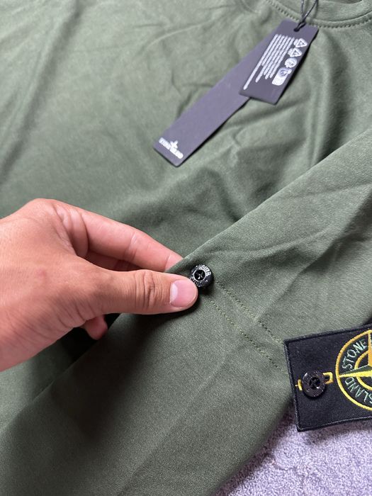 Хакі світшот Stone Island | Аунтефік ОЛХ ДОСТАВКОЮ!