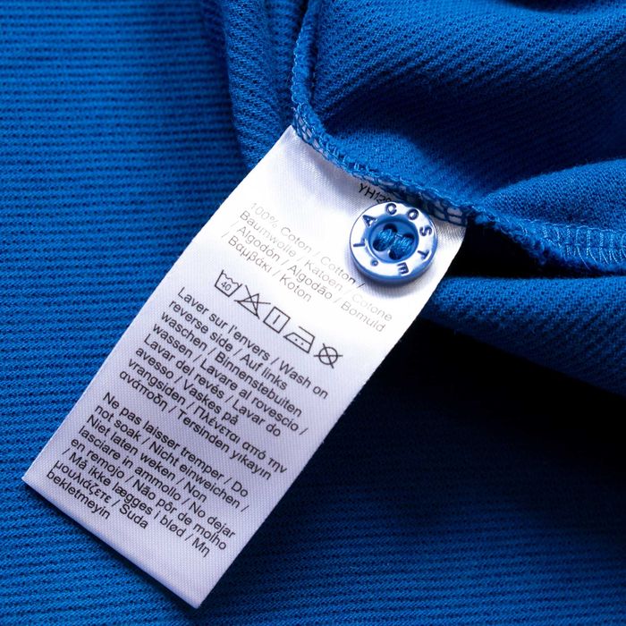 Lacoste big logo koszulka polo XL