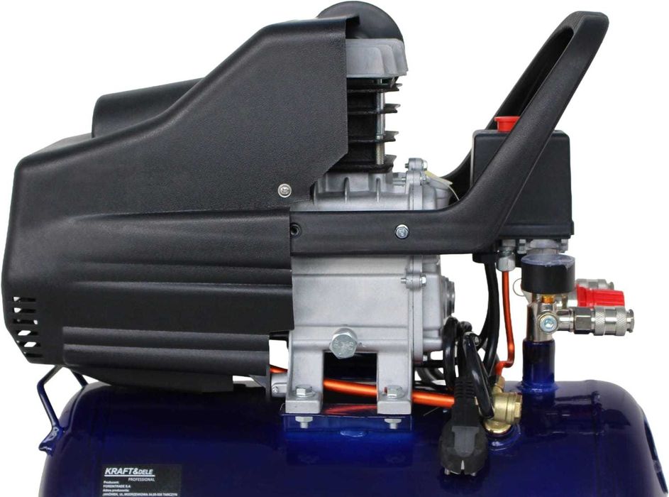 KRAFT&DELE Kompresor Olejowy Sprężarka Powietrza 24l 230v 2,8kw KD4050