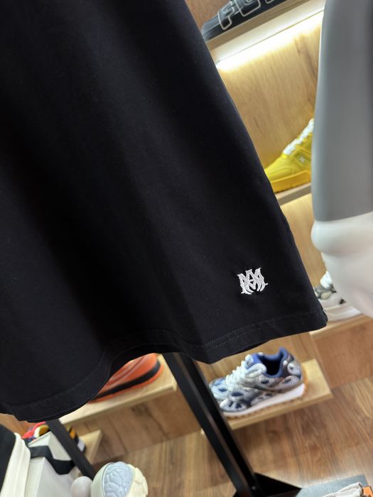 Футболка AMIRI Big Logo Faded Black / Brown