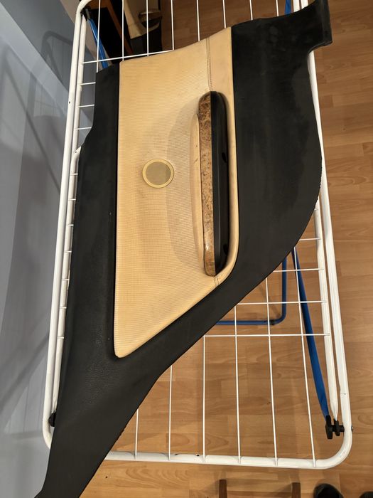 Boczki drzwi BMW E46 Coupe lightgelb hifi individual drewno