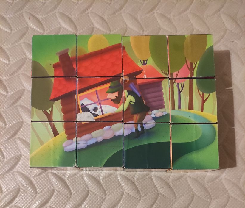 Układanka Czerwony Kapturek