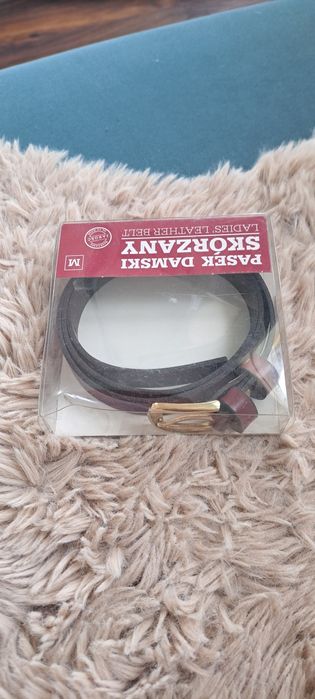Pasek skorzany damski 100cm