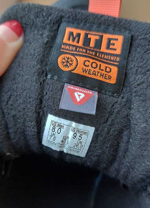 Зимові кеди Vans UltraRange Exo Hi MTE-1. Зимние ботинки 40.5