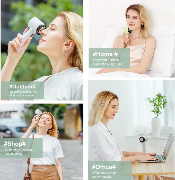 Wentylator Chłodzący z Zimnym Kompresem