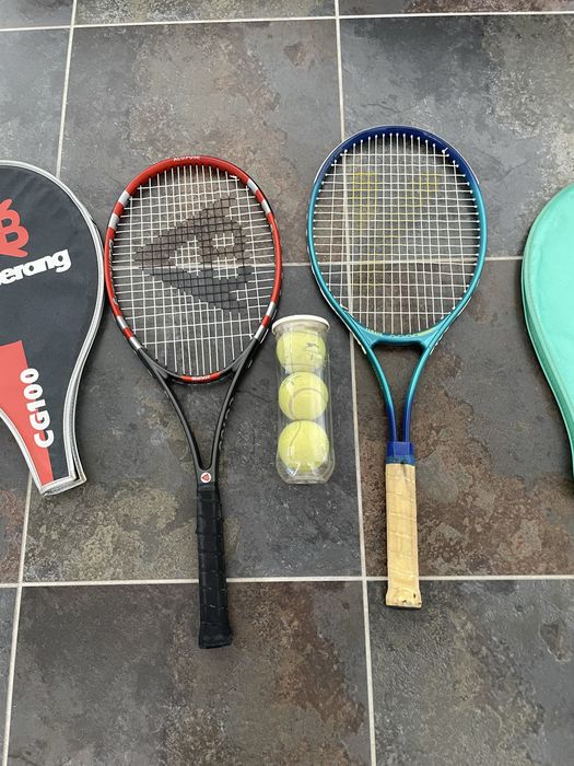 2 raquetes de tenis