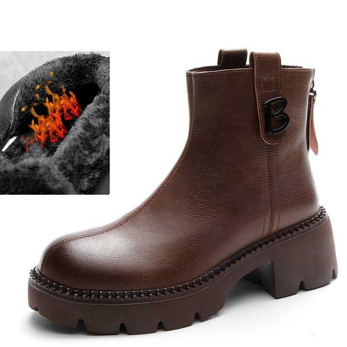 Botas femeninas novas botas de vestir para  mulher botas  castanho