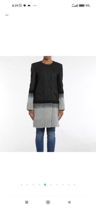 Шерстяне пальто люкс бренд Dondup