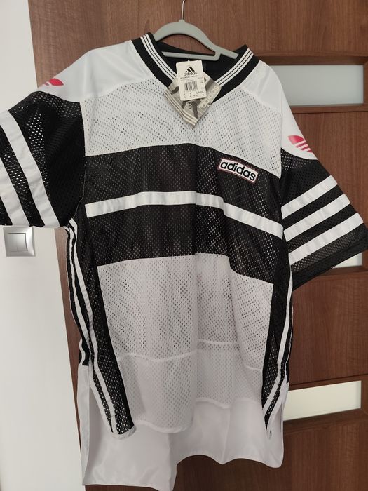 Koszulka VTG Adidas Retro z lat 90