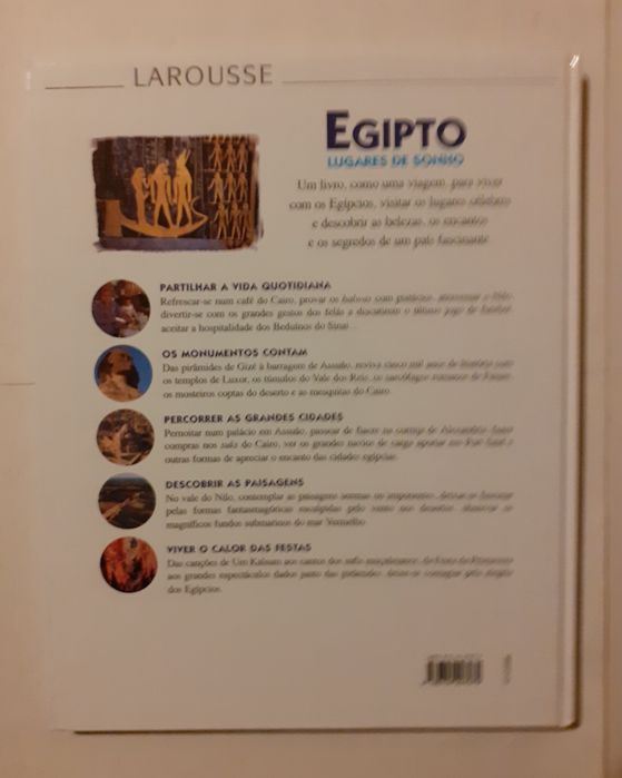 Livro Egipto Lugares de Sonho - Larousse