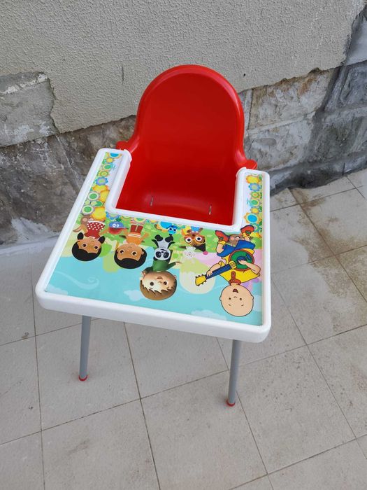 Cadeira papa Ikea ANTILOP (inclui tabuleiro)