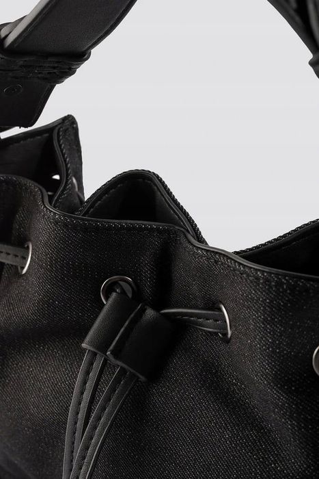 Na-Kd Torebka Do Ręki Denim Czarna