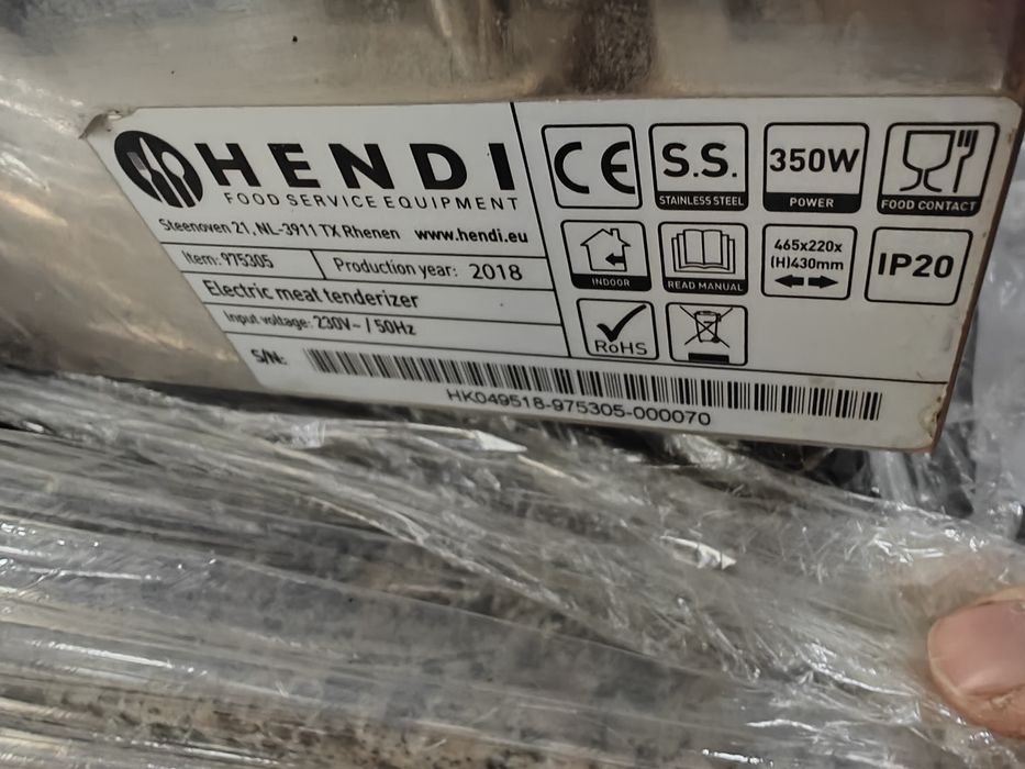 Професійна м'ясорубка та тендерайзер бу