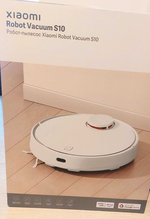 Aspirador Robot Xiaomi Robot Vacuum S10 — NOVO, caixa selada