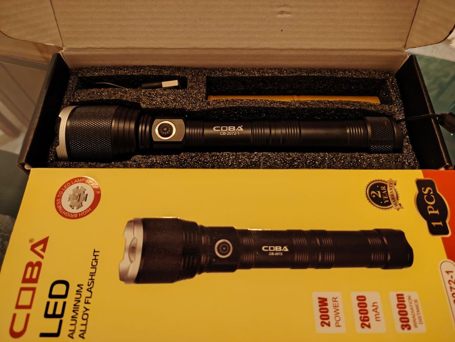 Artilharia Letal a 800 m – Led TG 40w (TGS) optimizado