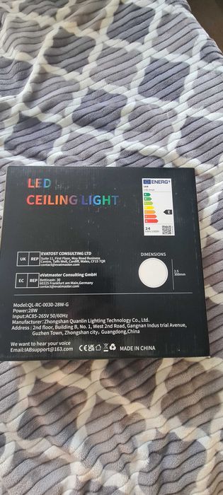 Lampa led ceiling light