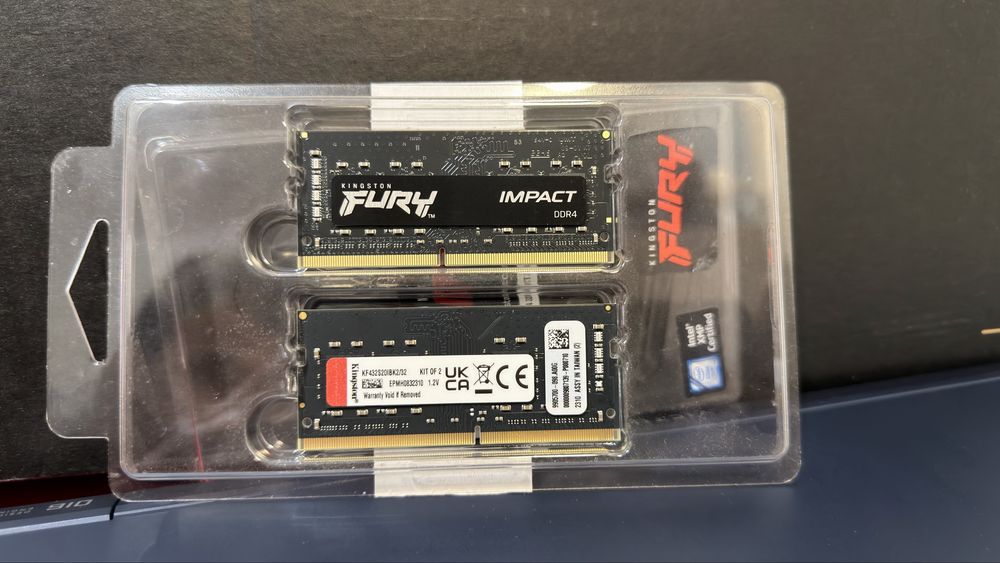RAM Kingston Fury - 32gb (2 x 16 gb) DDR4