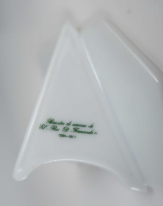 Marcador de mesa Vista Alegre - Armas de El-Rei D. Fernando II