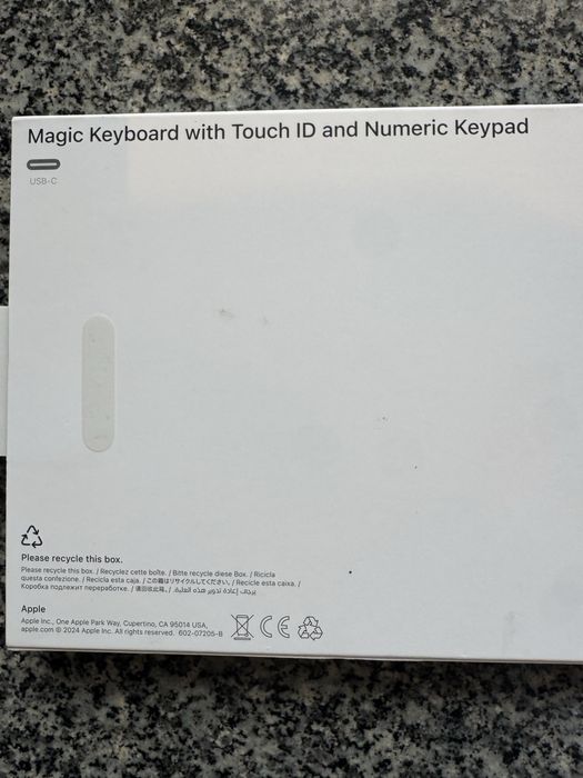 Apple Magic Keyboard ID PT como novo