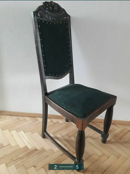 Stare krzesło eklektyczne z przełomu  XIX / XXw